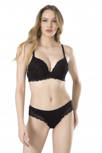 Fabony 4080 Super Dolu Cup Sütyen Takım: Maksimum Hacim ve Push-Up Etki