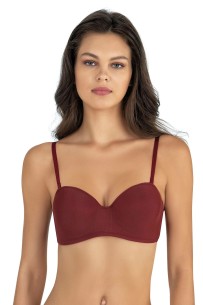 Fabony 3150 Lotus Tül 2'si 1 Arada Sütyen: Kayma Stresine Son Veren, Askılı ve Straplez Konforu!