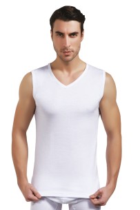 Saran 3012 Penye Erkek Sıfır Kol V Yaka: Gizli Konfor ve Şıklık