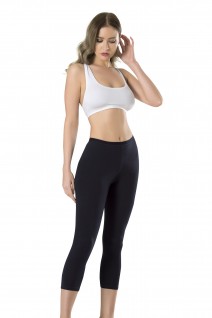 Fabony 1040 Modal Kapri Tayt: İpeksi Yumuşaklık ve İdeal Boy Konforu