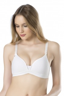 Fabony 1080 Modal Kaplı Emzirme Sütyeni: İpeksi Rahatlık ve Kolay Emzirme