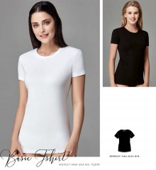 Dagi 5002Kc Bisiklet Yaka Kısa Kol Tişört: %95 Pamuk Konforu ve Basic Şıklık