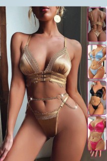 New Dreams 8411 Fantazi İç Giyim | Çok Şeritli Ouvert Takım