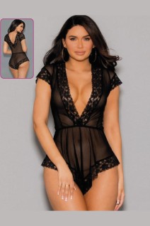 New Dreams 9104 Fantazi Body | Dikey Dokulu Modern Monokini