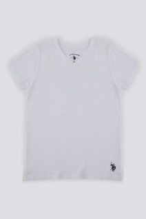 U.S Polo Us1381 V Yaka Erkek Çocuk Fanila