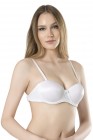 Fabony 3020 Basic Sırtı Şeffaf Dolu Cup Sütyen: Hacimli Dekolte ve Gizli Şıklık