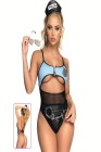 New Dreams 8365 Fantazi Kostüm | Mavi Polis Konseptli Body Set
